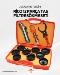 RICO 12 PARÇA TAS FİLTRE SÖKME SETİ