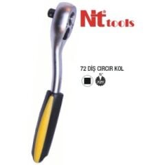 Nt Tools 1/4 72 Diş Cırcır Kolu