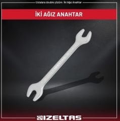 İZELTAŞ İki Ağız Anahtar Uzun Boy 36x41MM