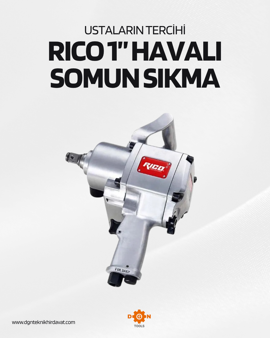 Rico 1'' Havalı Somun Sıkma