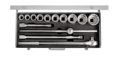 İzeltaş 3/4 On İki Köşe Lokma Anahtar Takımı (14 Parça, mm)