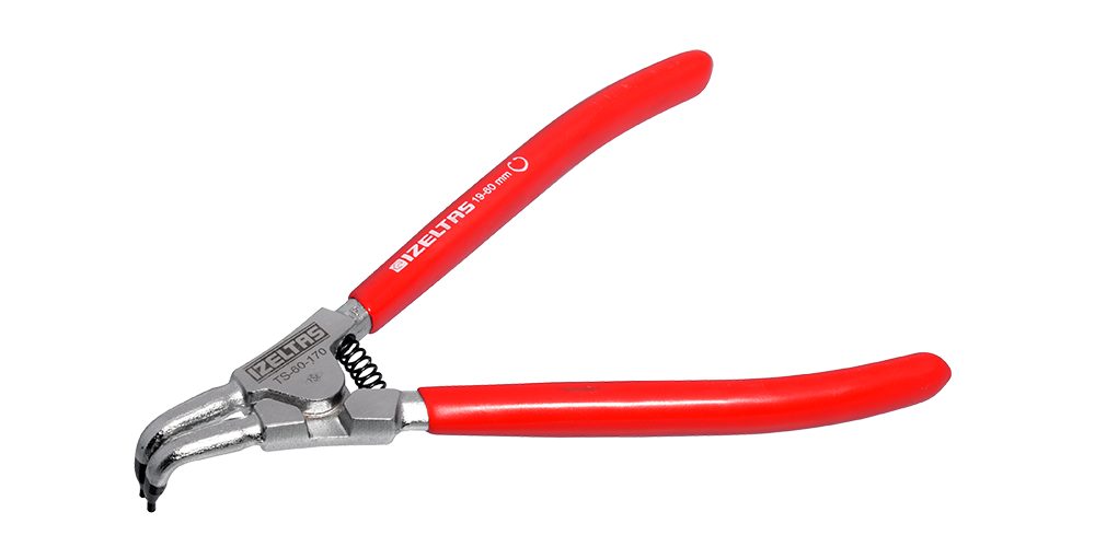 İzeltaş Eğri Dış Segman Pense (210 mm)