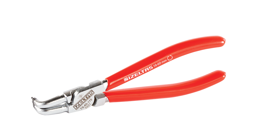 İzeltaş 210mm İç Segman Pense (Eğri)