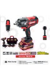ARM 1/2 ŞARJLI SOMUN SÖKME MAKİNESİ 21V 1800 NM
