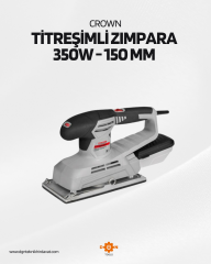 CROWN TİTREŞİMLİ ZIMPARA 350 W - 150 MM
