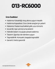 RİCO 2 TON HİDROLİK ŞİŞE KRİKO