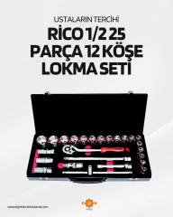 RİCO 1/2 25 PARÇA 12 KÖŞE LOKMA SETİ