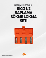 RİCO 1/2 SAPLAMA SÖKME LOKMA SETİ