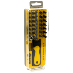 RİCO 1/4'' 30 PARÇA ŞEFFAF BİTS SET