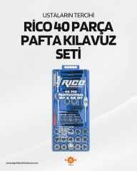 RİCO 40 PC PAFTA KILAVUZ SETİ