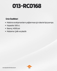 RİCO GRES POMPASI 500 CC