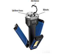 RİCO ŞARJLI TRİPOD ÇALIŞMA LAMBASI 7000 LM