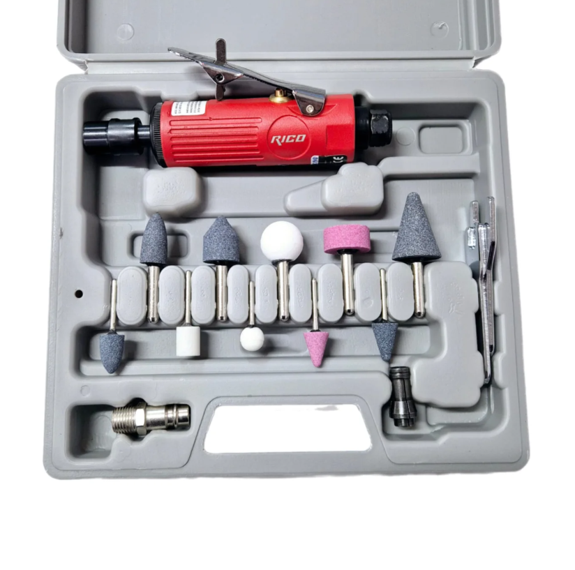 RİCO 1/4 HAVALI TAŞLAMA SETİ 10 PC