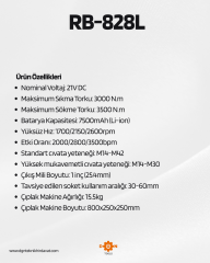 ARM 1″Şarjlı  Somun Sökme Makinesi  21V 3500 NM