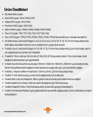 ARM Professional 1/4″ Lokma Takımı 65 Parça
