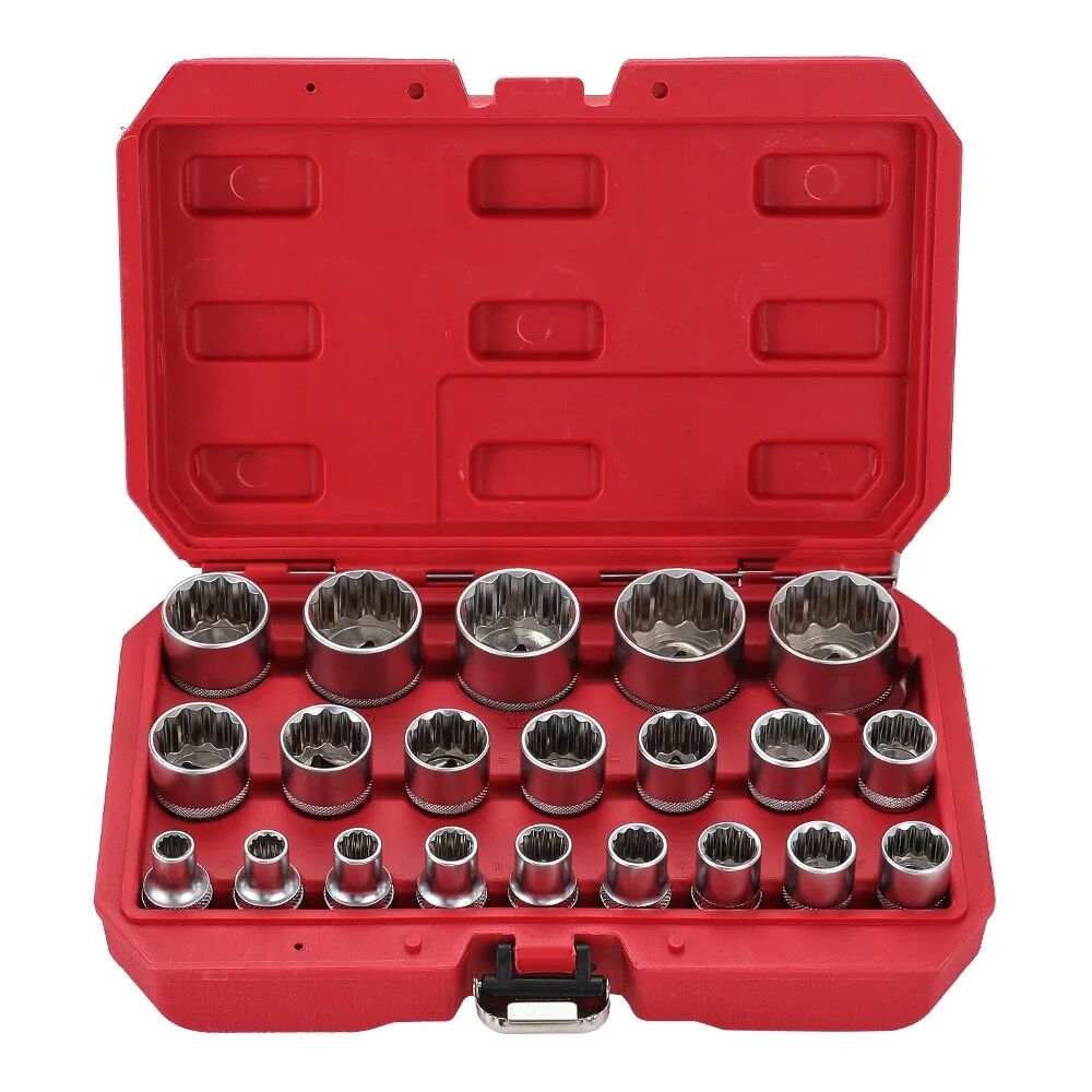 ARM PROFESSİONAL 21 Parça 1/2″ 12 Köşe Lokma Seti