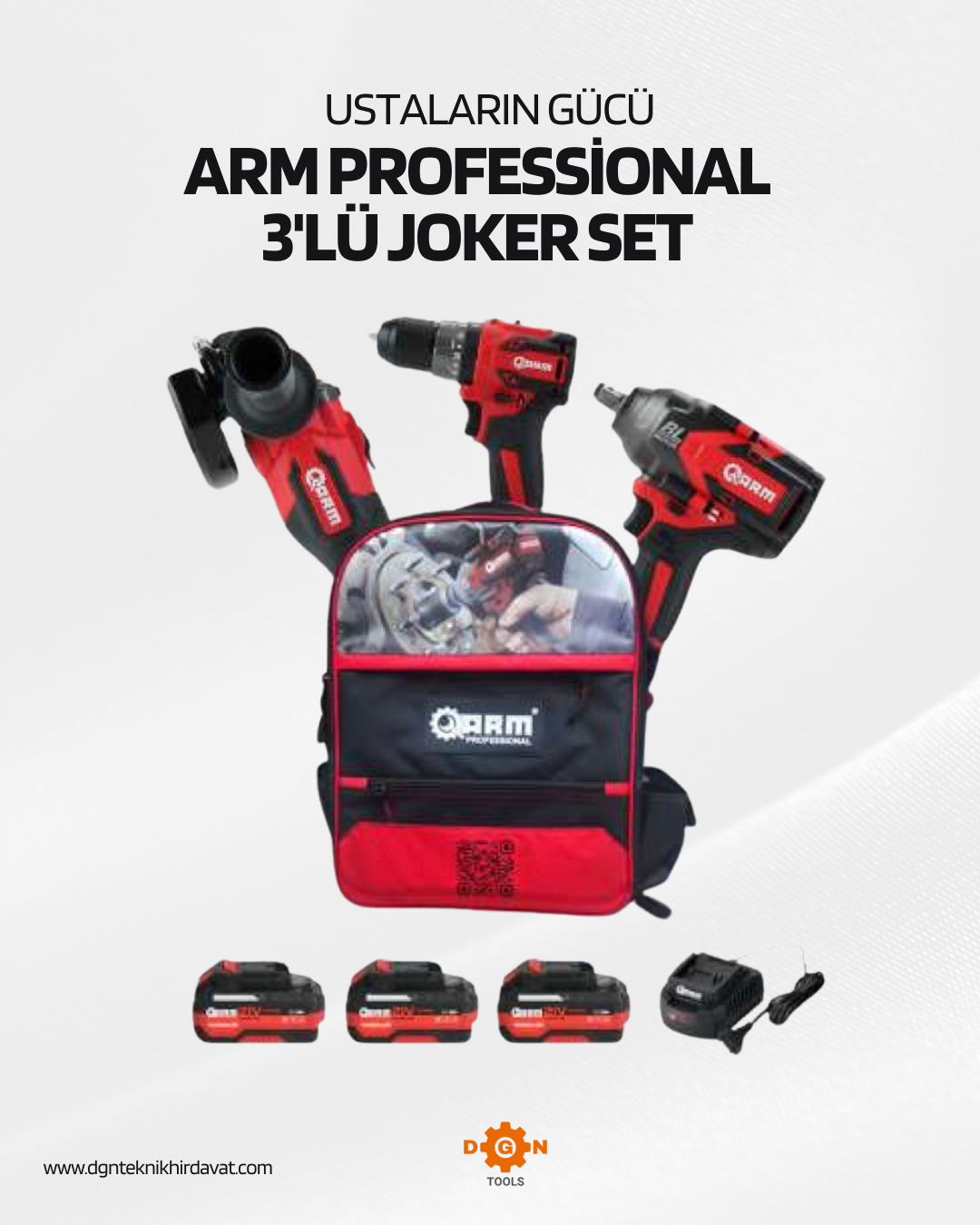 ARM PROFESSİONAL 3'Lü Joker Set