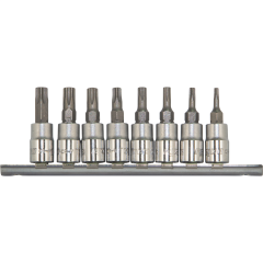 RİCO 8 PARÇA 1/4 LOKMALI DELİKLİ TORX UÇ SETİ