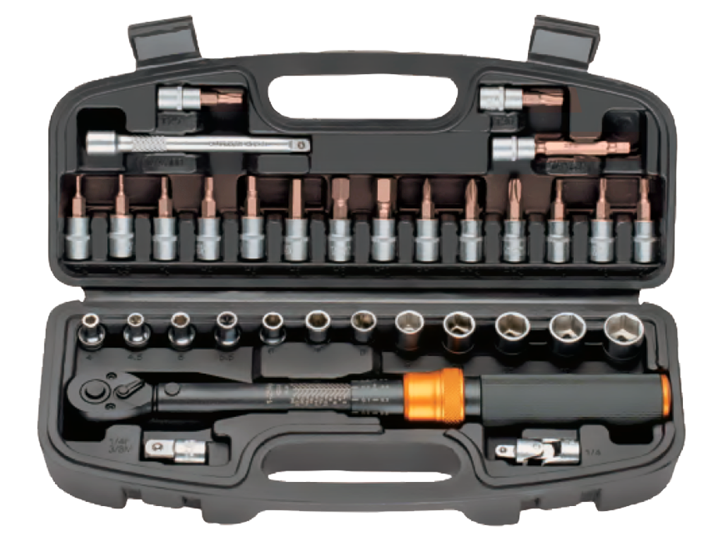NT 1/4 Tork Anahtarı 1-25N 33PC NTTASET33