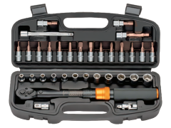 NT 1/4 Tork Anahtarı 1-25N 33PC NTTASET33