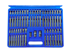 NT 75PC Bits Uç Takımı Torx- Delikli Torx- M Tipi- Ribe- Allen NCSETBA75