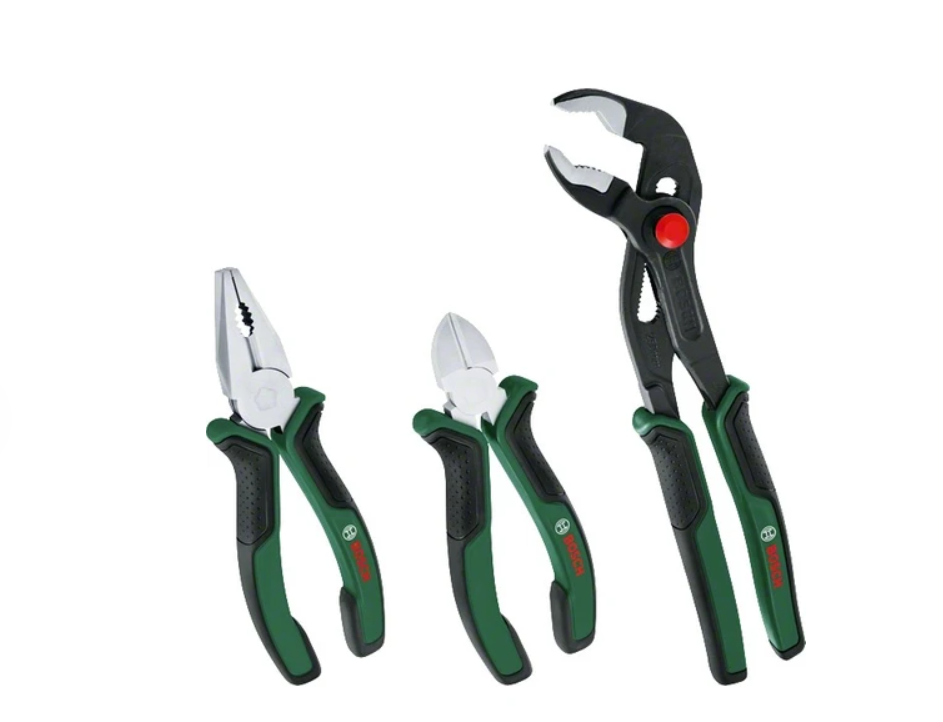 Bosch Premium 3 Parça Pense Seti Yüksek Hassasiyetli Ergonomik