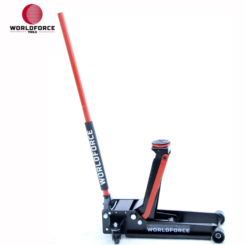 WORLDFORCE Hidrolik Kriko 5 Ton Düşük Profil Çift Piston