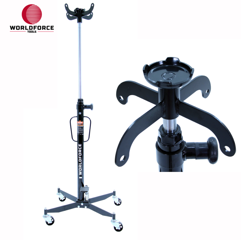 WORLDFORCE Dikey Şanzıman Krikosu 0.9 Ton Çift Piston