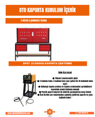 DGNTEKNİK Kaporta Kurulum Paket