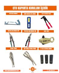 DGNTEKNİK Kaporta Kurulum Paket