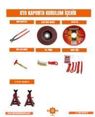 DGNTEKNİK Kaporta Kurulum Paket