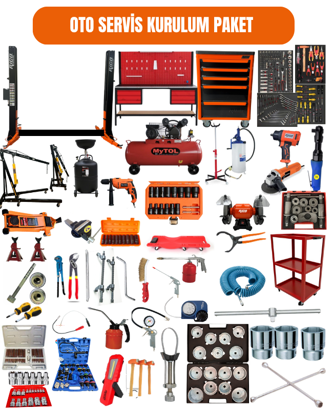 DGNTEKNİK Oto Servis Kurulum Paket RİCO