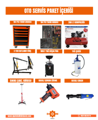 DGNTEKNİK Oto Servis Kurulum Paket RİCO