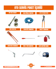 DGNTEKNİK Oto Servis Kurulum Paket RİCO