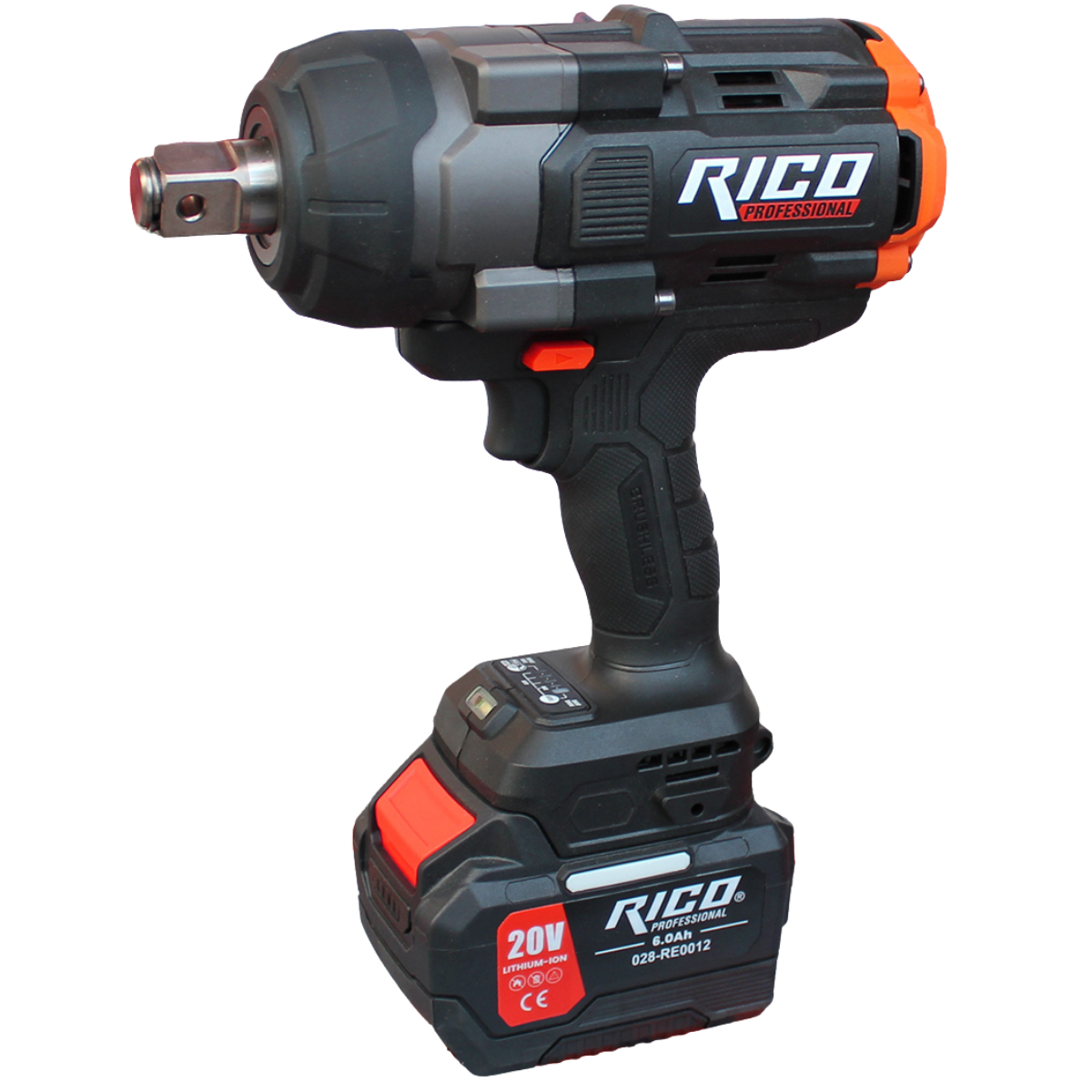 Rico 16000NM 3/4 Darbeli Somun Sıkma Makinesi Çift Akülü 6 Ah 028-RE0012