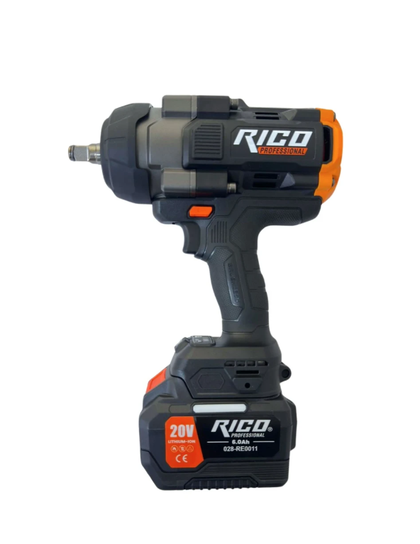 Rico 1300Nm 1/2 Şarjlı Darbeli Somun Sıkma Kömürsüz Çift Akülü 028-RE0011