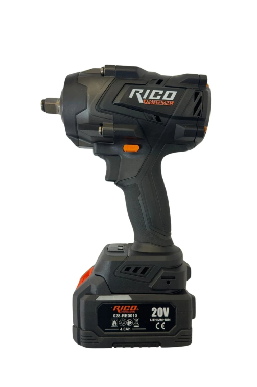 Rico 850Nm 1/2 Şarjlı Darbeli Somun Sıkma Kömürsüz Çift Akülü 028-RE0010