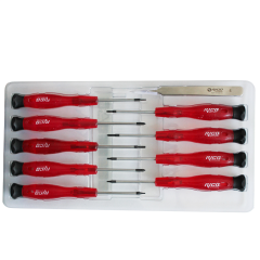 RICO 10 PARÇA ELEKTRONİKÇİ KLEMENS SETİ CIMBIZLI 50 mm