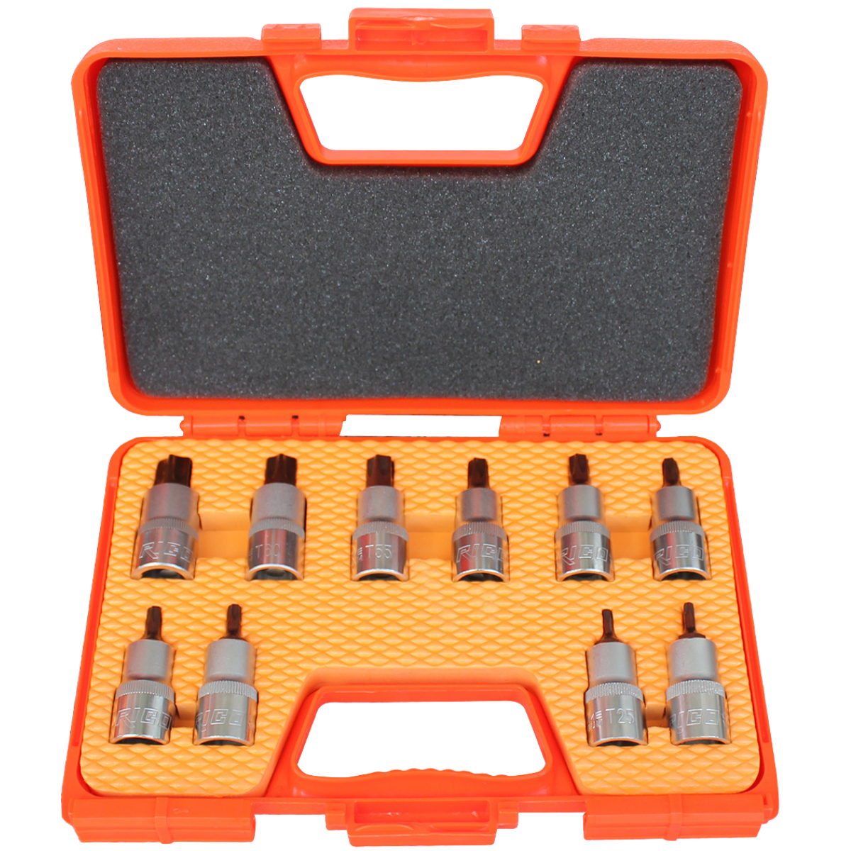 RICO 10 PARÇA 1/2'' LOKMALI TORX BITS UÇ SETİ