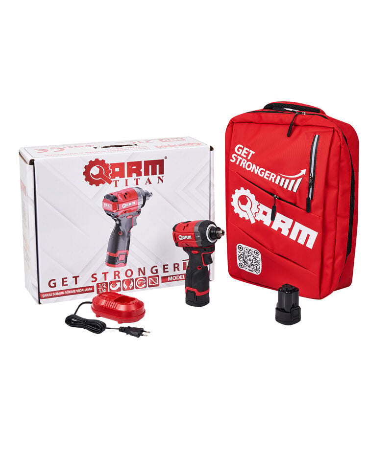 ARM TİTAN (TRUST SERİSİ) ŞARJLI SOMUN SÖKME VE VİDALAMA 16 V 210 NM