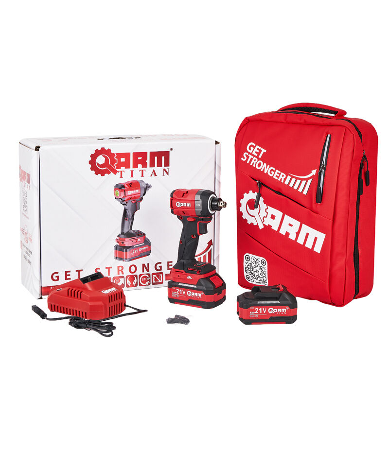 ARM TİTAN (TRUST SERİSİ) ŞARJLI SOMUN SÖKME VE VİDALAMA 21 V 400 NM