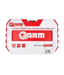 ARM 16 PARÇA 1/2 DARBELİ ANA FREN KALİPERİ LOKMA SETİ
